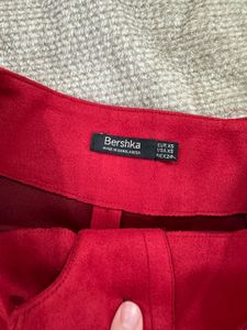 Bershka Mini Skirt - Red