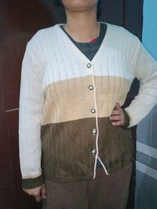 Color Block Cardigan