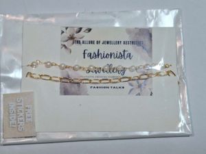 Anti Tarnish Double Layered Bracelet