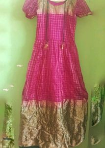 Pink Embroidered Kurta Set