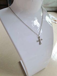 Cross Necklace &amp; Earring Set
