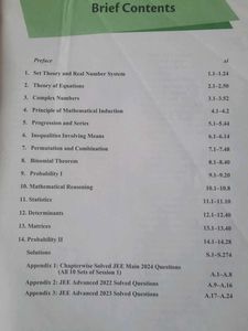 Cengage Algebra (Jee Mains and Advance)