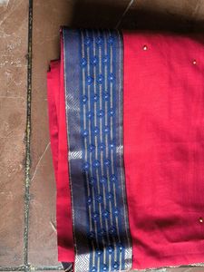 Pink &amp; Blue Saree