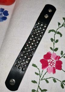 Studded Leather Bracelet