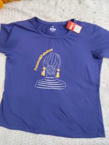 Blue Graphic Tee