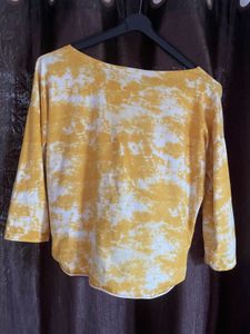 Yellow Crop Top