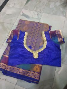Beautiful Saree and Blouse Set
