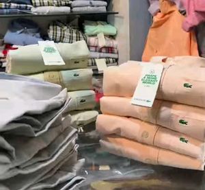 Lacoste Button-Down Shirts - Pastel Colors