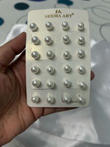 Seema Art Pearl Earrings Set