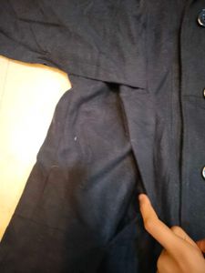 Stylish Navy Blue Coat