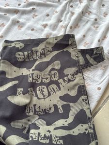 Camo Print Cargo Pants