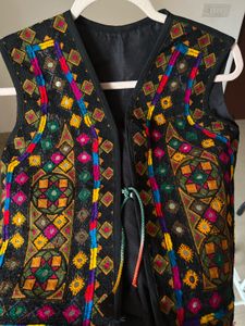 BOHEMIAN ETHNIC MIRROR WORK WAISTCOAT