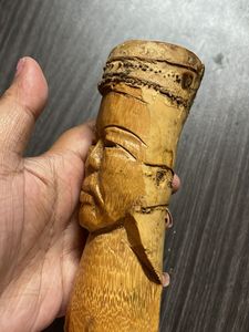 Wooden Carved Head