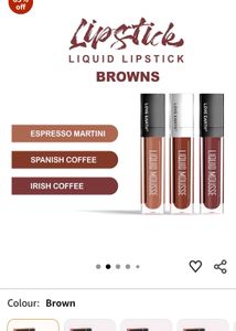 Love Earth Nude Lipsticks (Choose Any 1 Pack)