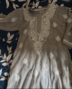 Elegant Embroidered Kurta