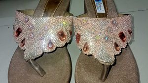 Embroidery Work Heels 👠