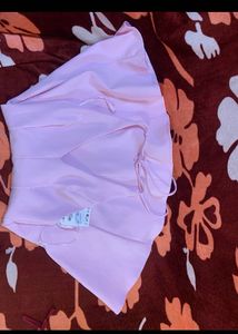 Pink Halter Mini Dress