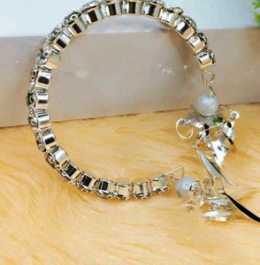 🥳Crystal &amp; Pearl beautiful bracelet