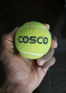 A COSCO tennis ball