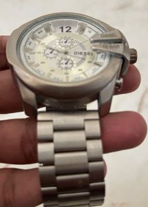 DIESEL WATCH MEN SILVER