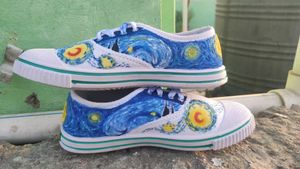 Van Gogh Customised Brand New Shoes