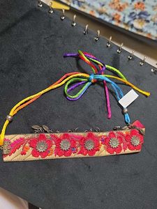 Red Flower Choker