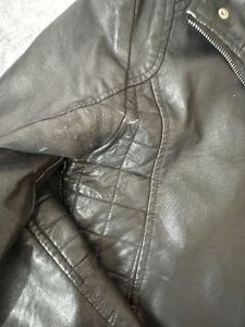 Black Fashion Leather Jacket