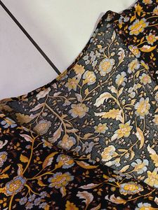 Floral Print Maxi Dress