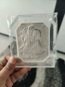999 Silver Stand Radhakrishna Frame