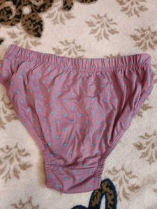 Cute Heart Print Briefs