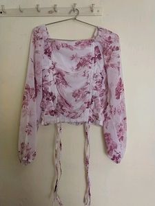 Adjustable CropTop💟(Lil Brighter Compared To Pic)