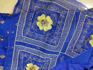 Embroidery Saree - Party Wear