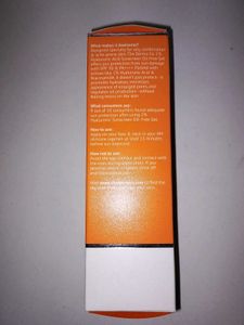 The Derma co 1% Hyaluronic sunscreen gel