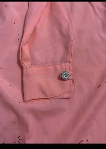 Elegant Peach Kurta