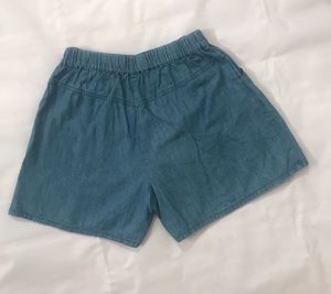 Denim Skort