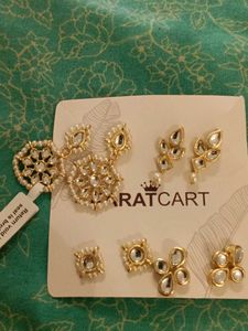 Brand newset of four  earrings