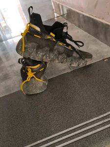 Black &amp; Yellow Running Shoes