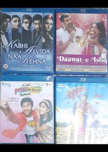 4 Hindi Blueray Movies