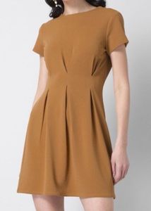 FabAlley Mustard Dress- SMALL