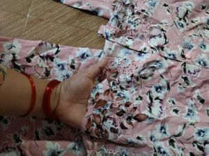 Floral Print Top &amp; Pants Set