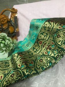 Elegant Green Saree