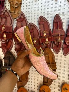 Pink Elegant Mojri For Men 🩷💕