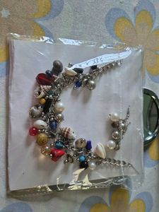 Necklace With Earrings For Women/Girls