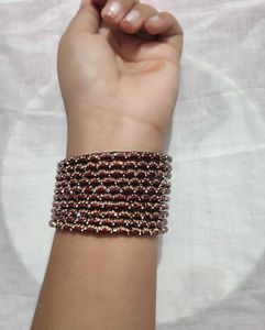 Stone Bangles Set 🧡