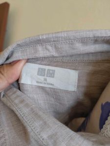 Linen Button-Down Shirt