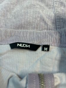 NUON Women Pinafore Purple Dress