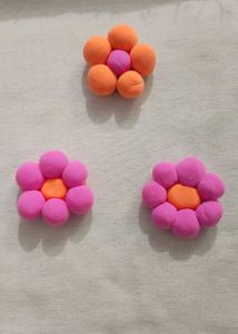 Clay Flower Set