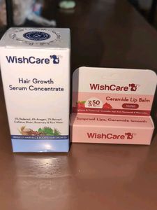 Wishcare Hair Growth Serum Concentrate And Lip Blm