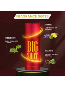 Big Shot Deodorant pack of 4