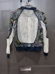 Net And Chiffon Jacket